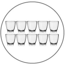 Communion Cup Plastic Shot Glass Style 10's        (**NEW**)